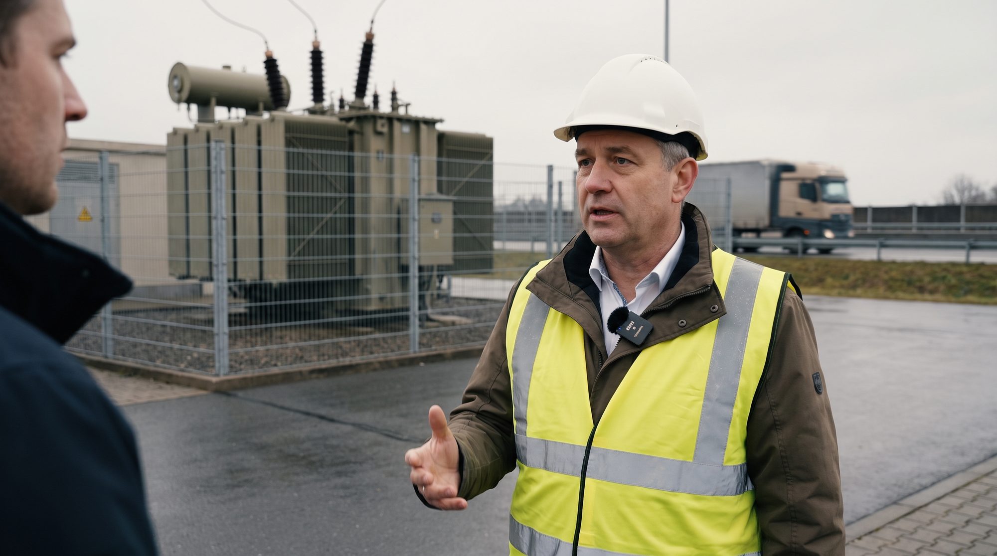 Interview mit unserem Netzanschluss-Team vor der Trafostation: was den Zeitplan wirklich bestimmt