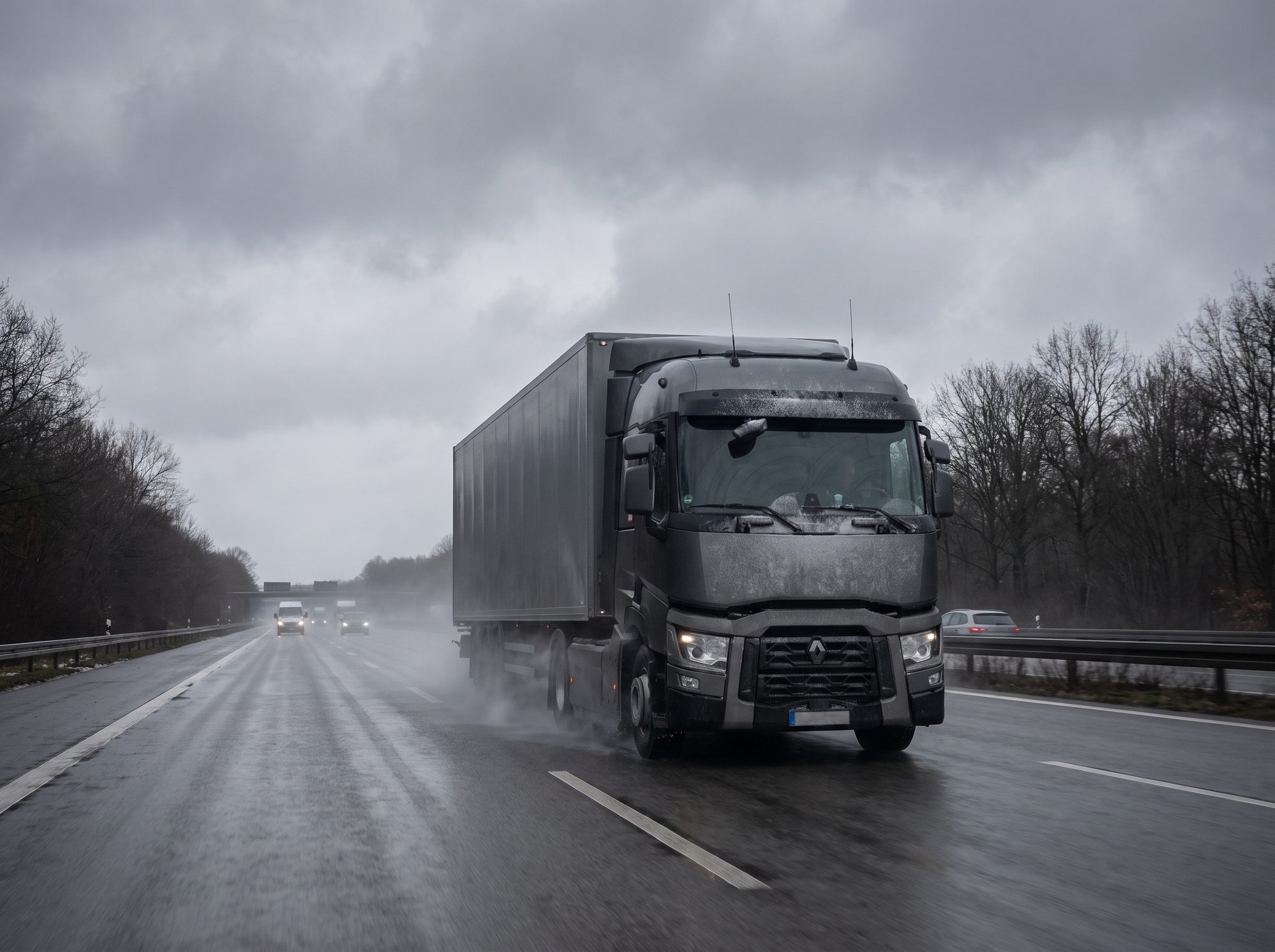 E-Lkw im Winterbetrieb