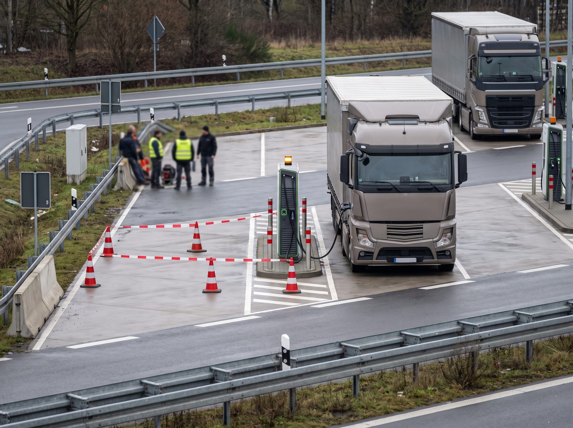 Gesperrte Bucht, Support wird informiert