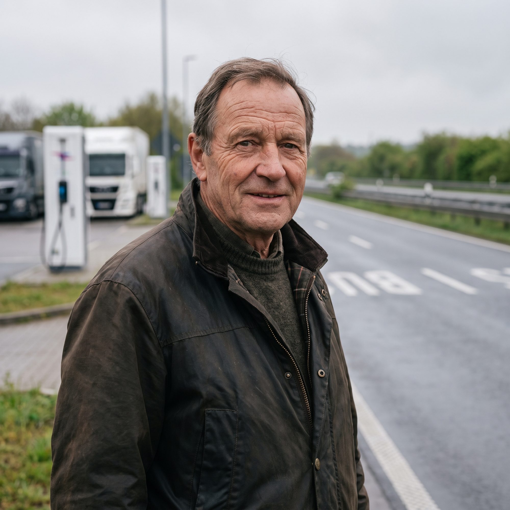 Porträt Standortpartner (echte Person, Reportage-Stil)
